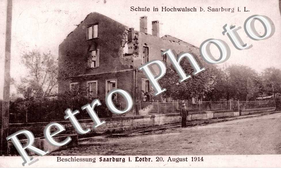 schule in hochwalsch b. Saarburg i. L.
