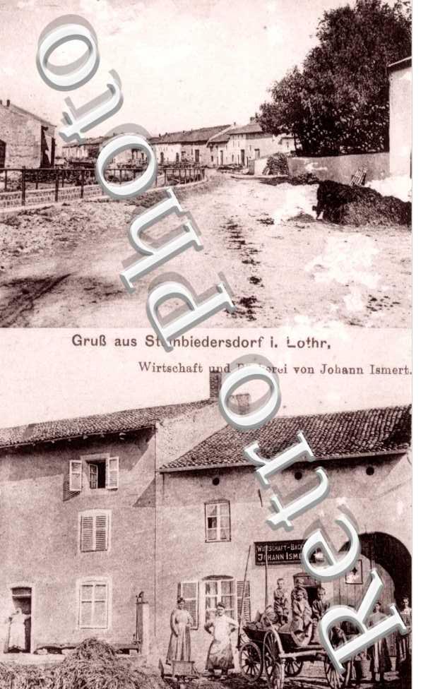 Hauptstrasse - Wirtschaft und Backerei von Johann Ismert