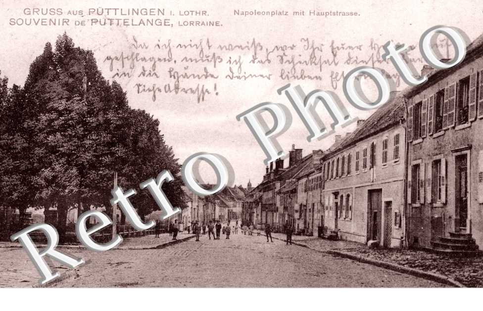 Napoleonplatz mit Hauptstrasse