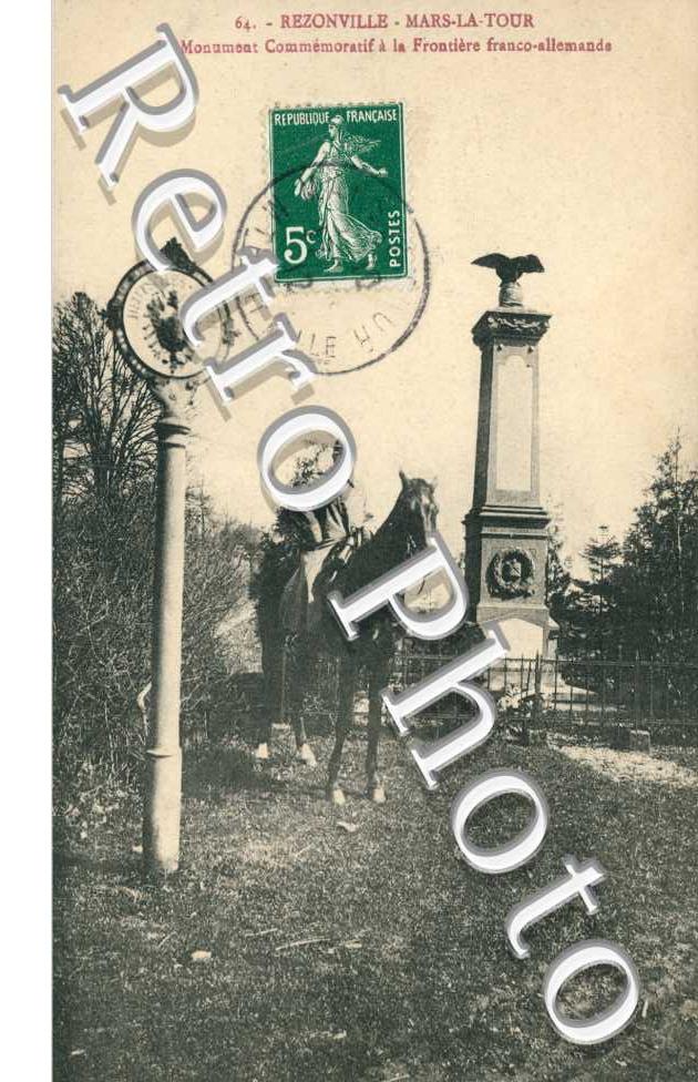 Mars la Tour - Le monument à la frontière franco-allemande