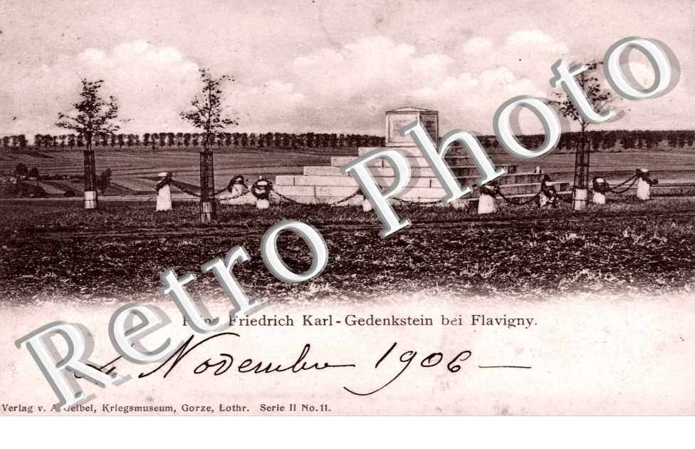 Prinz Friedrich Karl Gedenkstein bei Flavigny