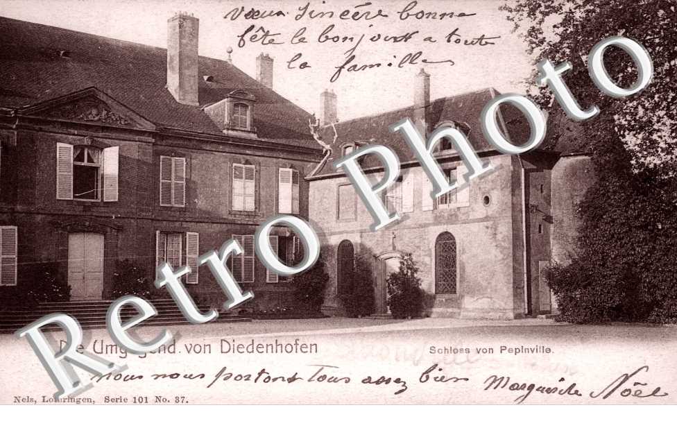 Schloss von Pepinville - Nels serie 101 n° 37