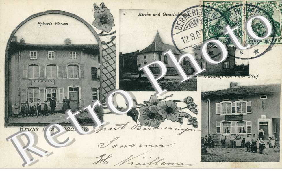 Carte multivues souvenir