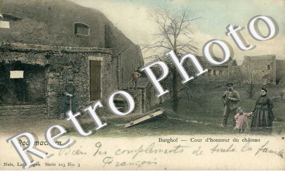 Burghof - cour d'honneur du chateau