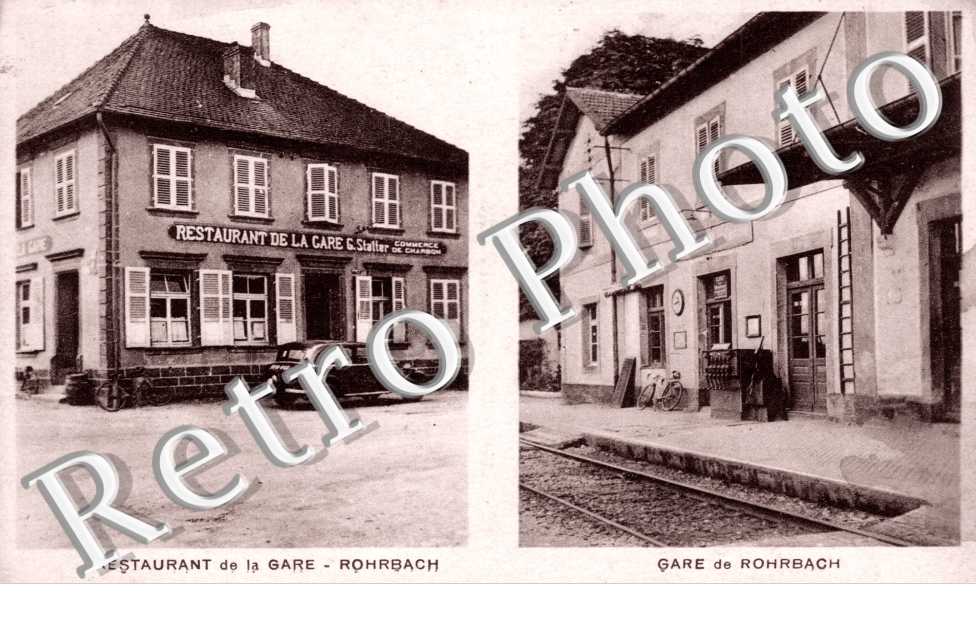 Restaurant de la Gare et la Gare