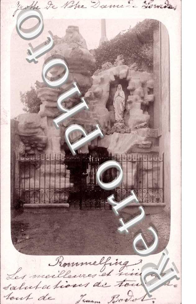 la Grotte et la Vierge