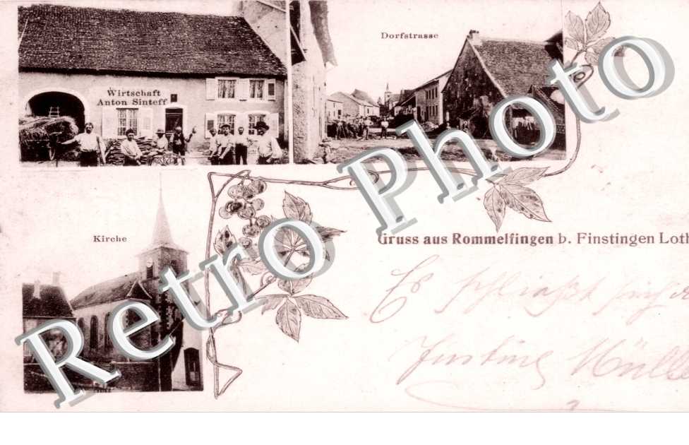 Wirtschaft Anton Sinteff - Dorfstrasse - Kirche