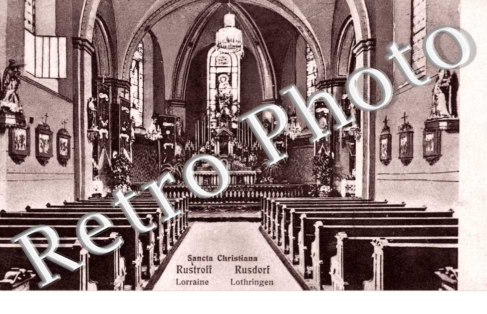 interieur eglise  Sancta Christiana