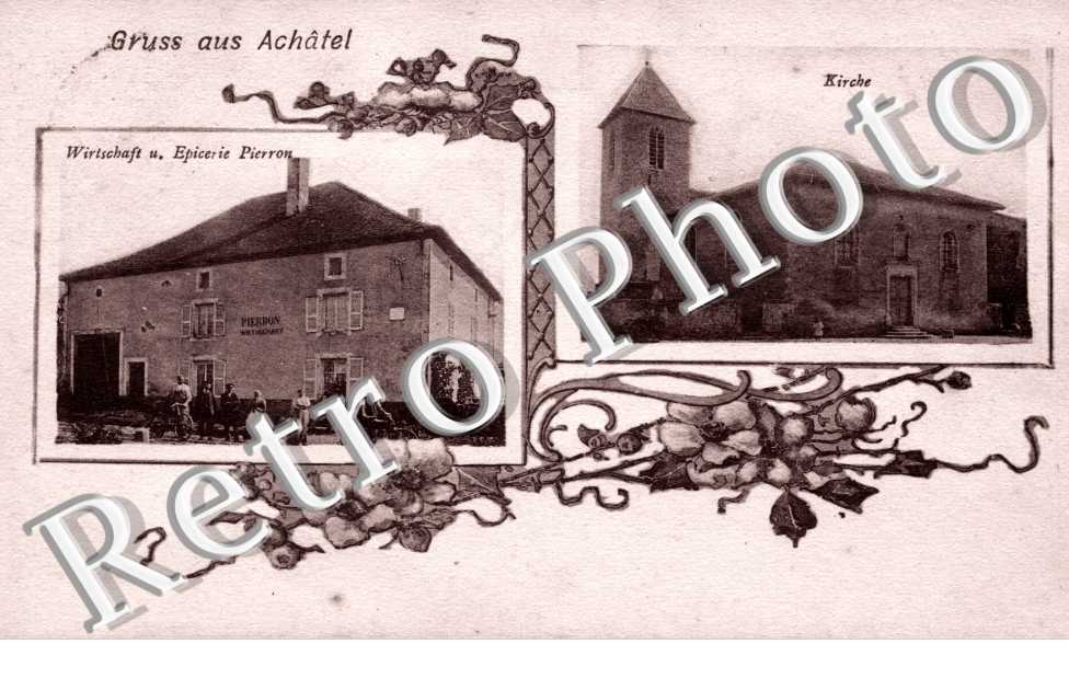 Kirche - Wirtschaft u. Epicerie Pierron