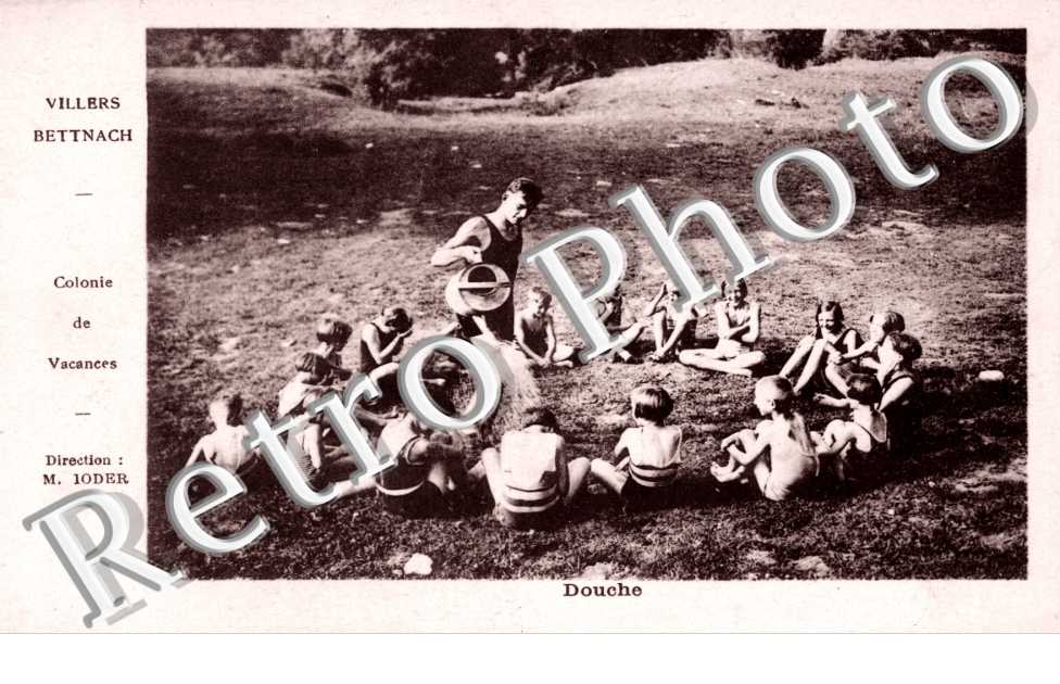 VILLERS BETTNACH  COLONIE DE VACANCES Douche