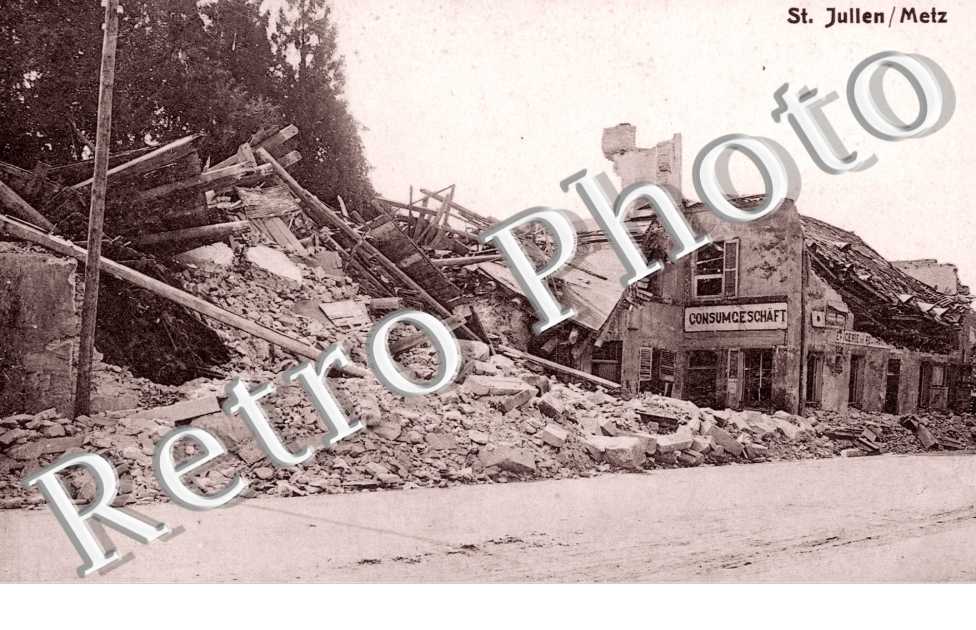 Vue des ruines