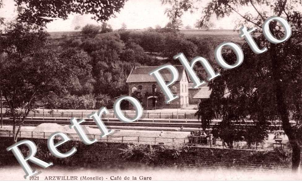 Arzwiller  cafe de la gare