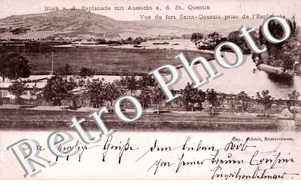 Vue du Fort Saint-Quentin prise de l&#039;Esplanade
