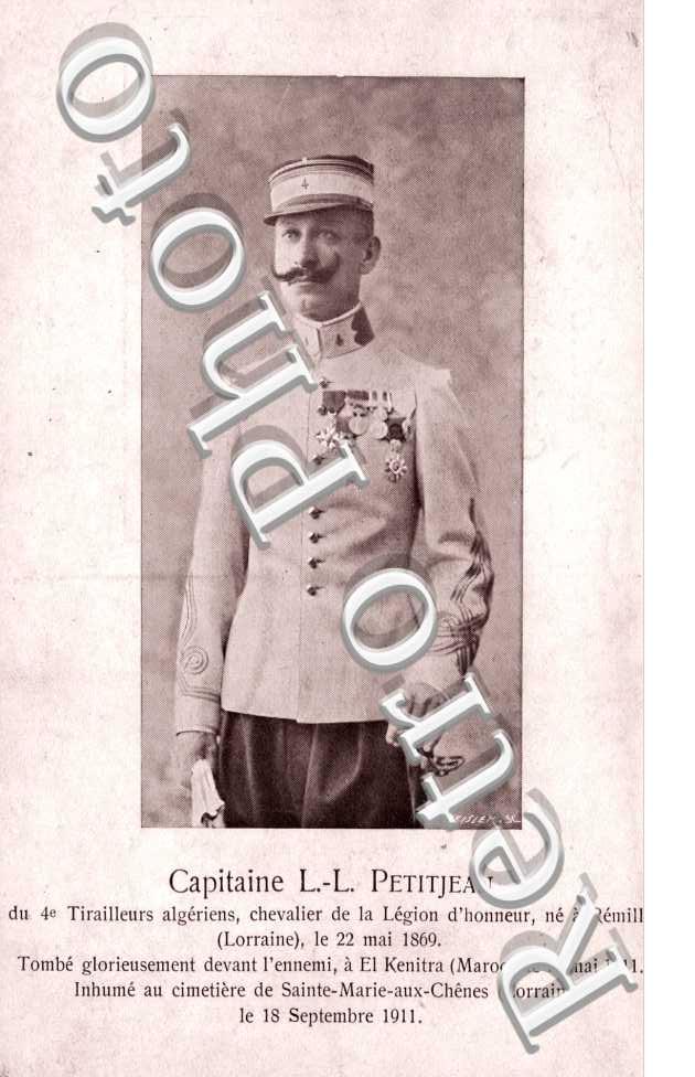 Capitaine L. L Petitjean