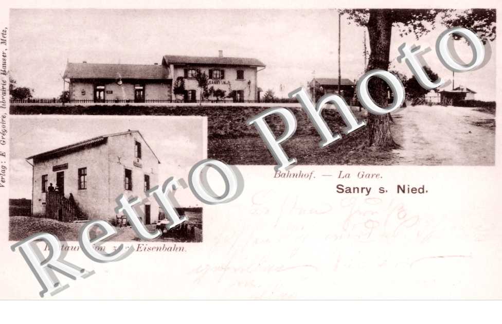 Bahnhof - la gare - Restauration zur Eisenbahn