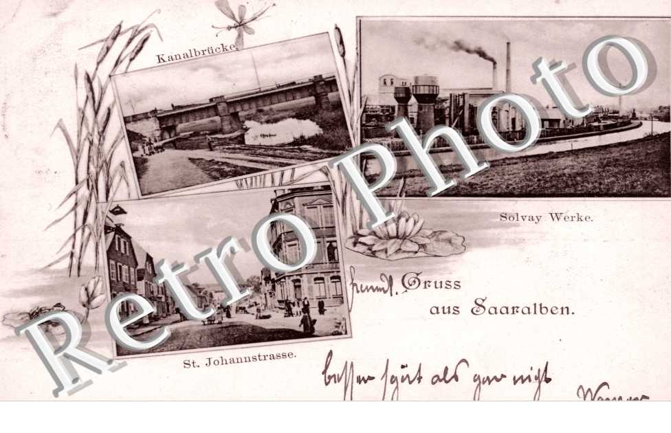 Solvay Werke Kanalbrucke St Johannstrasse