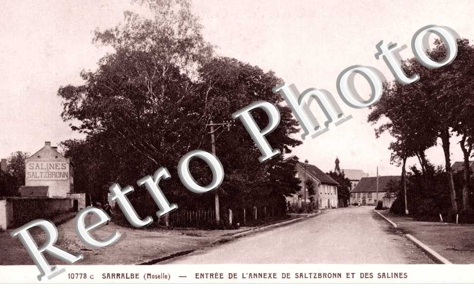 Entree de l&#039;Annexe de Saltzbronn et des Salines