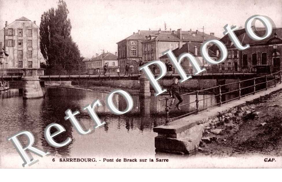 pont de Brack sur la Sarre