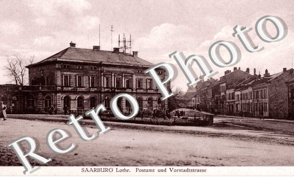 Postamt und Vorstadtstrasse