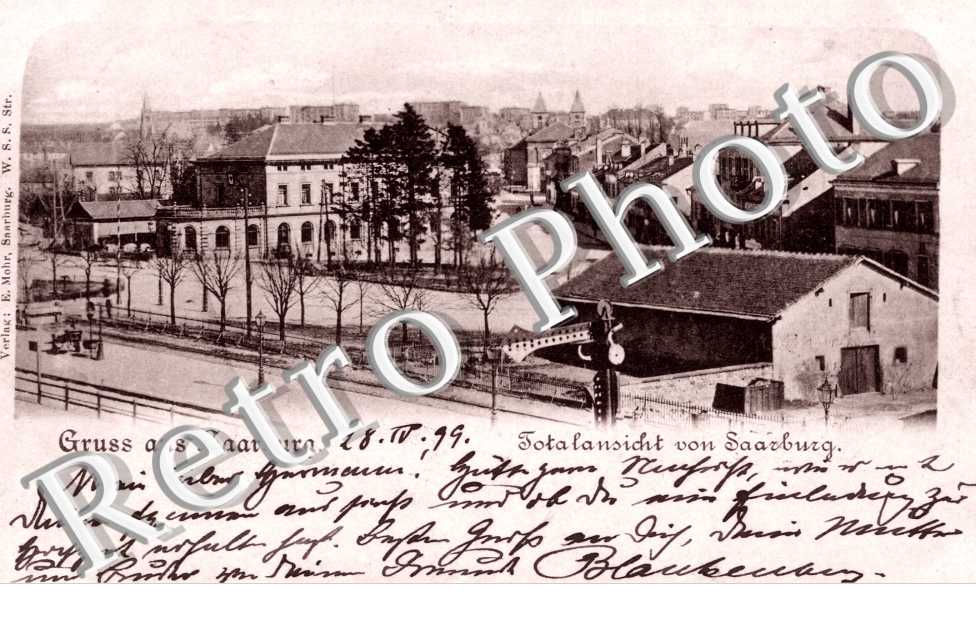 vue generale Totalansicht  1899