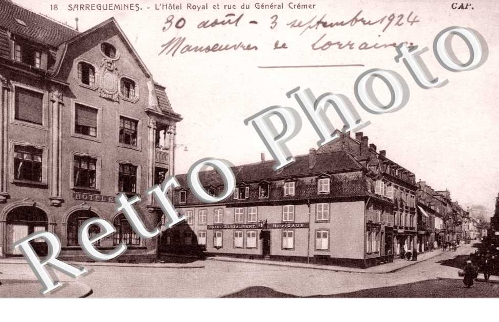 Hotel Royal et Rue du General Cremer