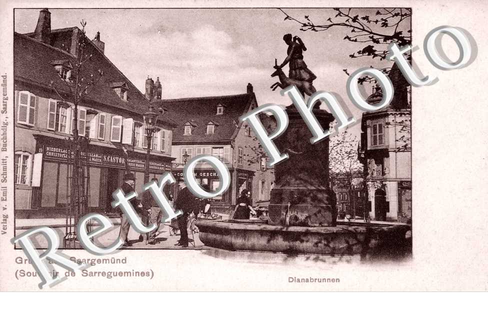 Saargemund, Dianabrunnen