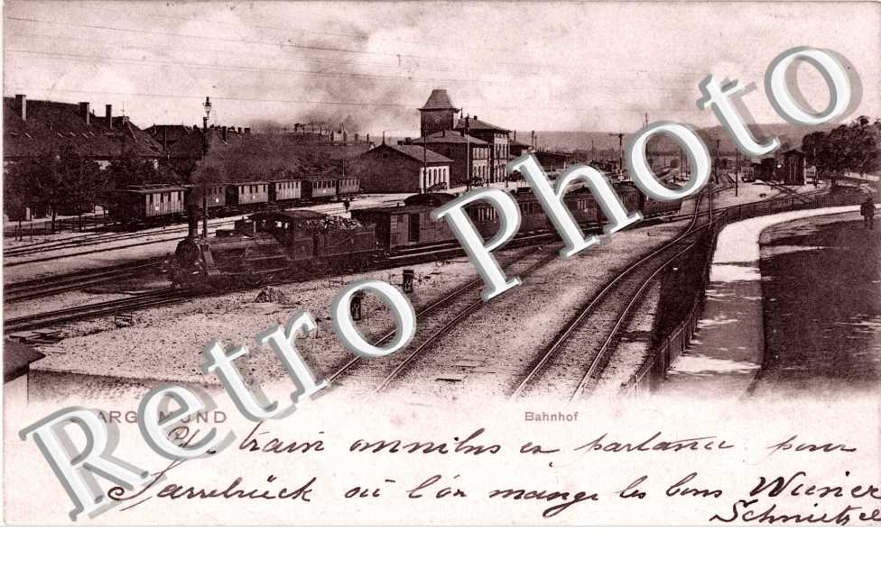 Saargemund, Bahnhof