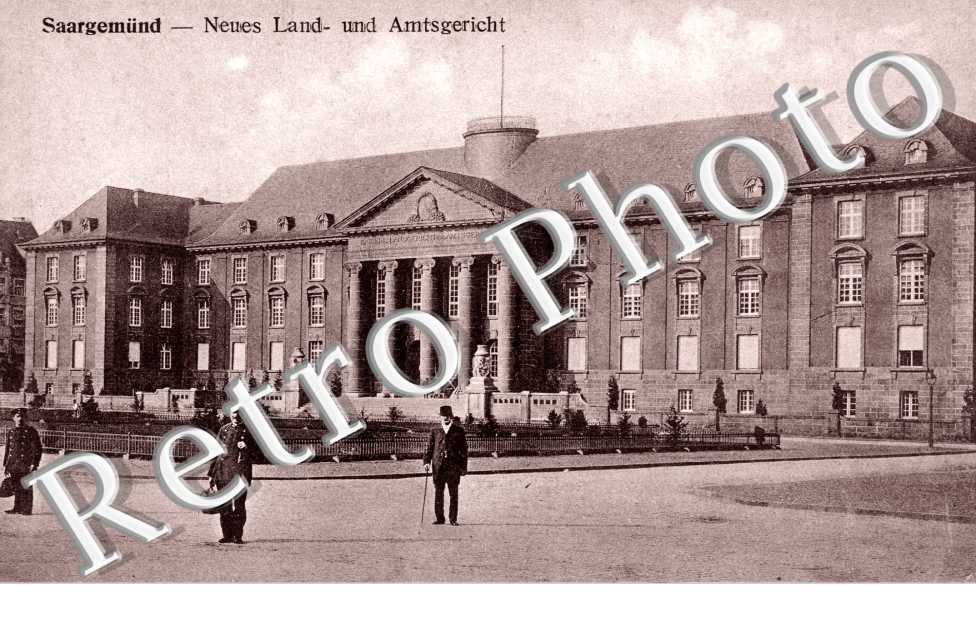 Saargemund, Neues Land und Amtsgericht