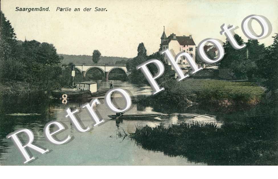 Partie an der Saar