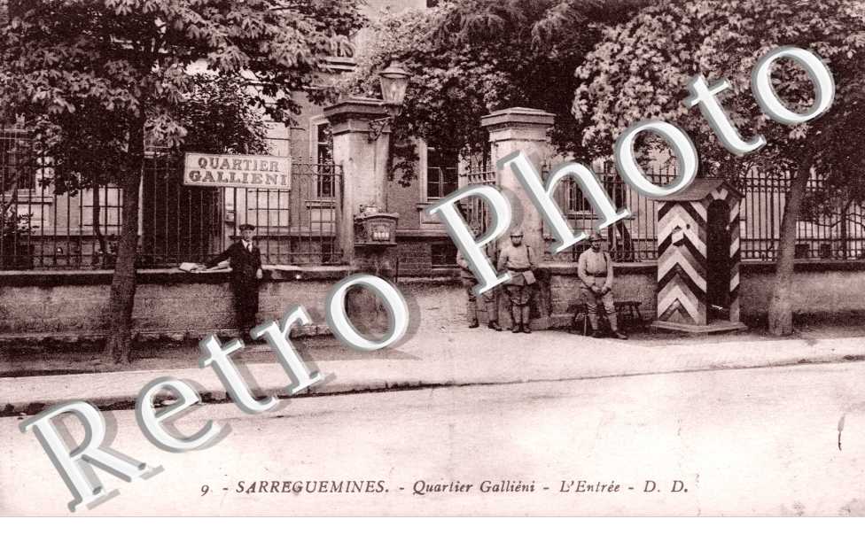 Quartier Gallieni, l'Entree
