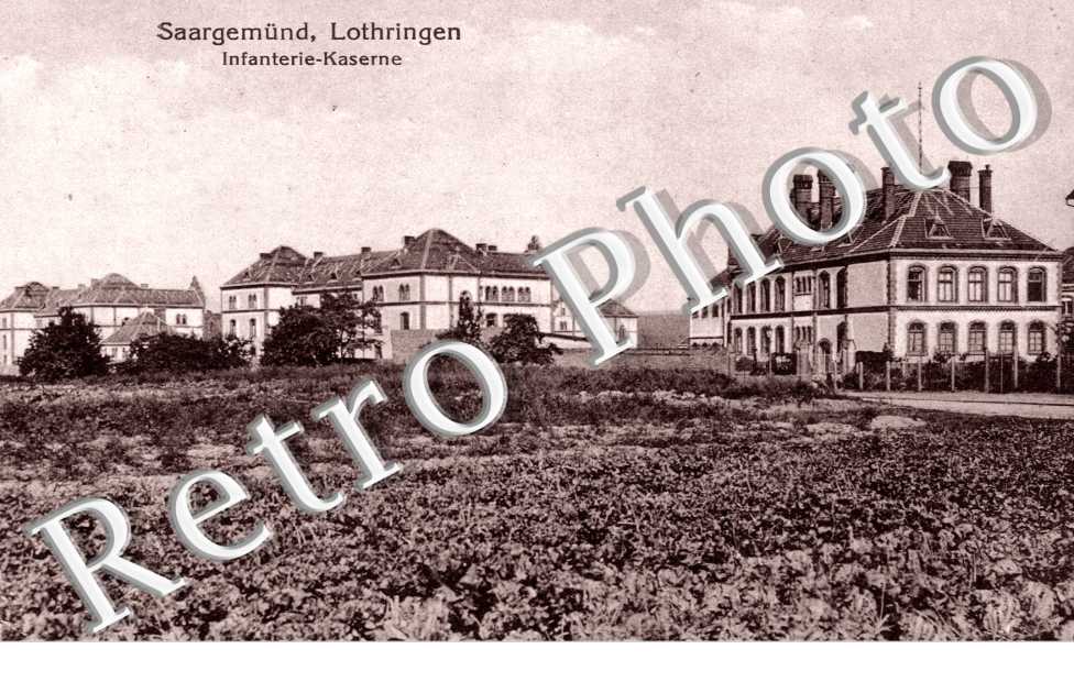 Saargemund Lothringen, Infanterie-Kaserne