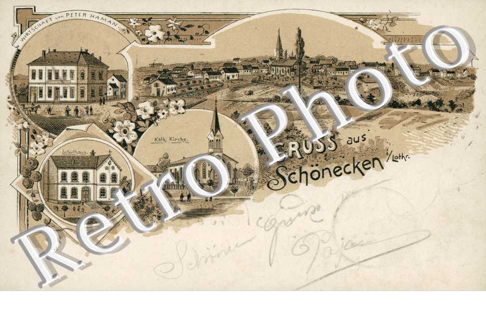 Katholische Kirche, Wirtschaft von Peter Haman, Totalansicht