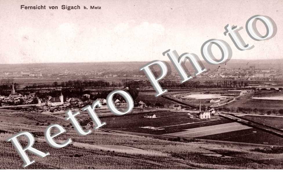 Fernsicht von Sigach bei Metz