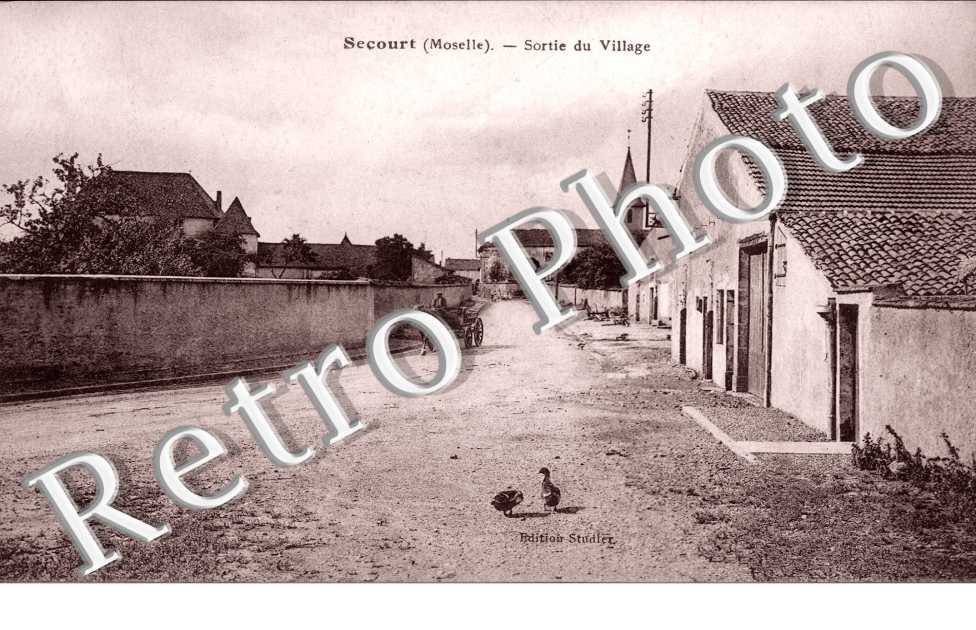 Sortie du Village
