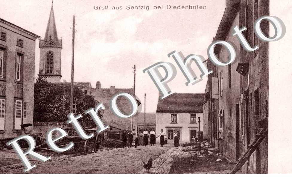 gruss aus Sentzig bei Diedenhofen