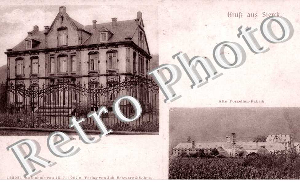 schloss Lamort  Alte Porzellan-Fabrik