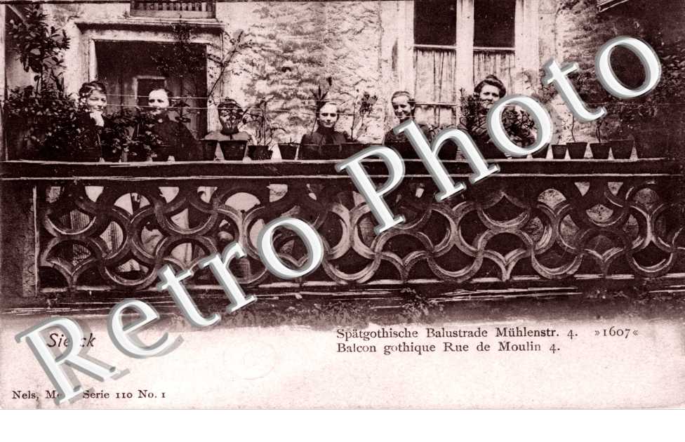 Balcon Gothique rue de Moulin 4