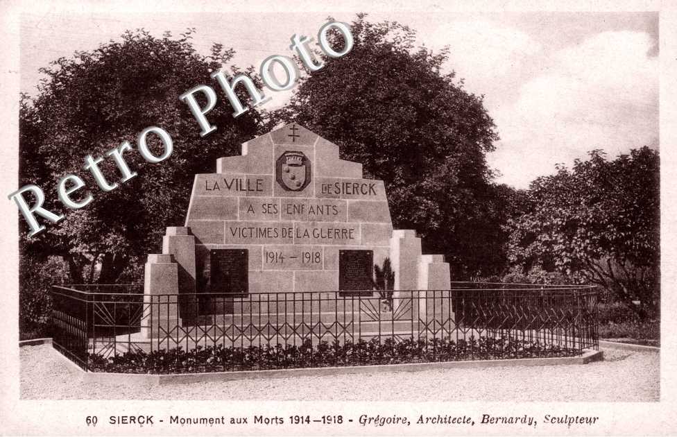 Monument aux Morts 1914-1918, Gregoire, Architecte, Bernardy, Sculpteur