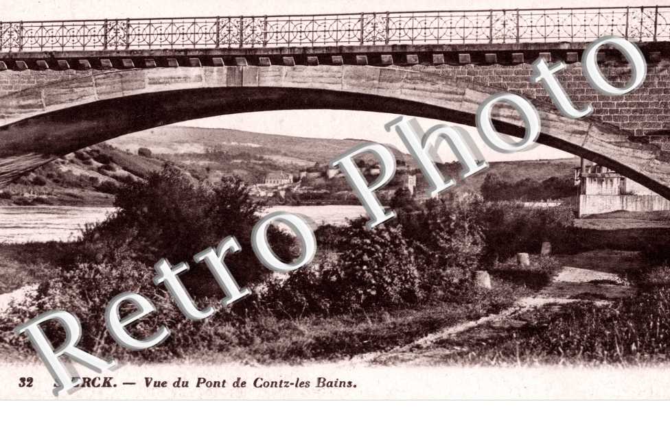 Vue du Pont de Contz-les Bains