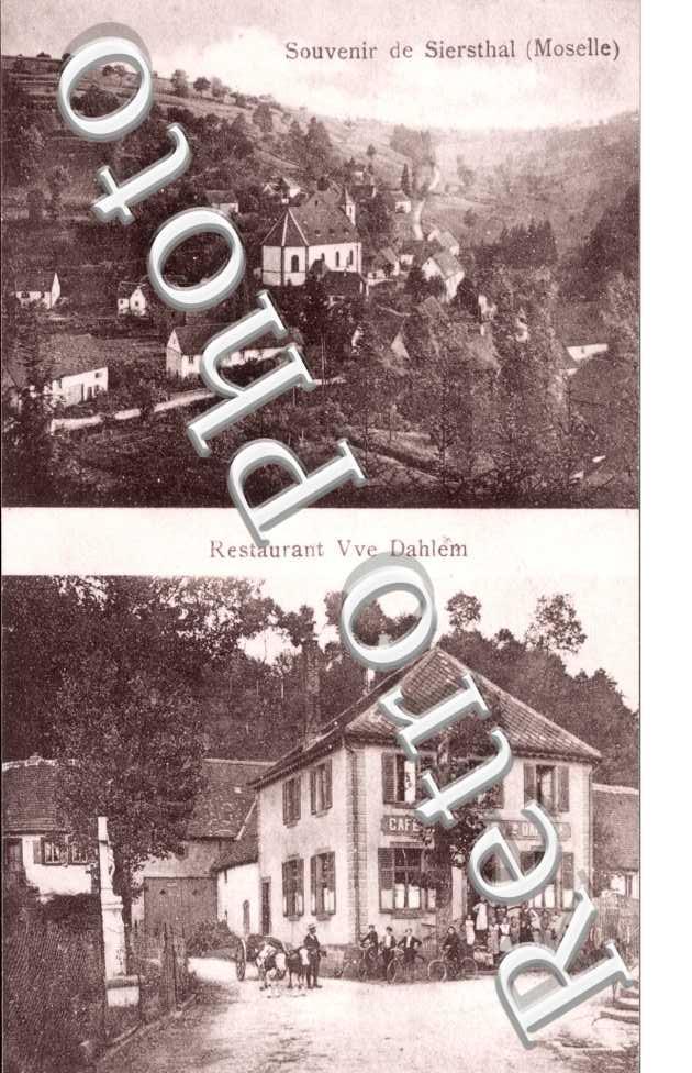 vue generale et restaurant Vve Dahlem