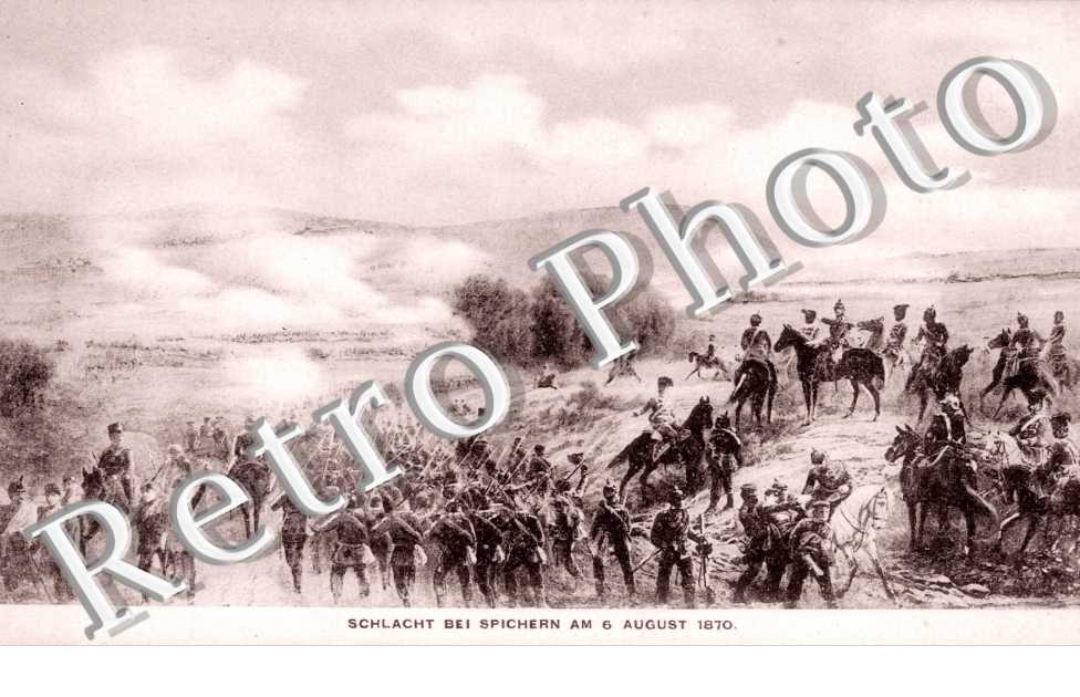 Schlacht bei Spicheren am 6 august 1870