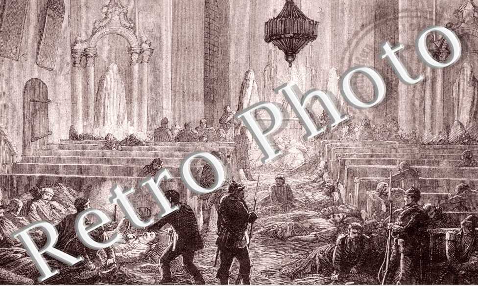 Verwundete von der Ersturmung der Hohen am 6 august 1870