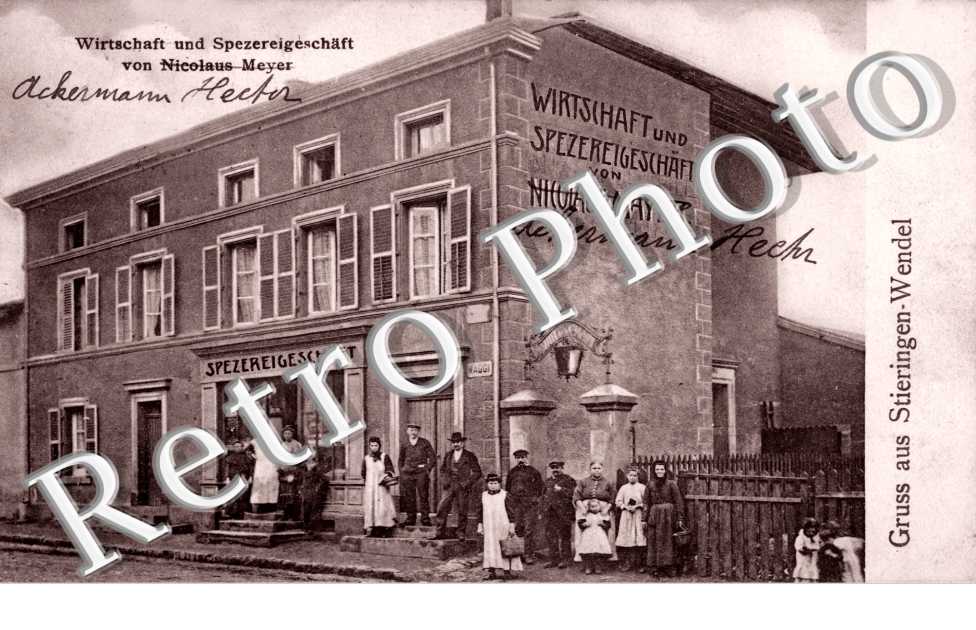 Wirtschaft und Spezereigeschaft von Nicolas Meyer  Ackermann Hector  -  1912