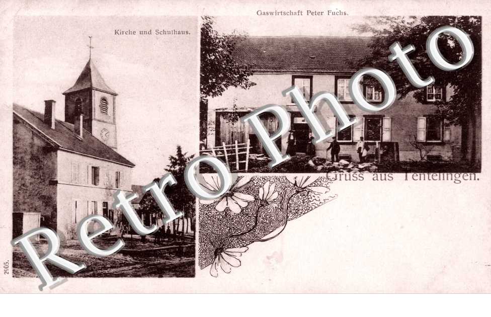 Kirche und schulhaus - gaswirtschaft Peter Fuch.