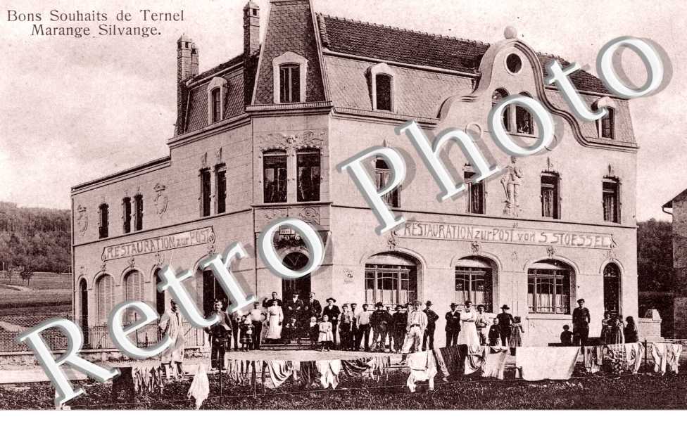 Marange Silvange - Restauration zur Post von S. Stoessel