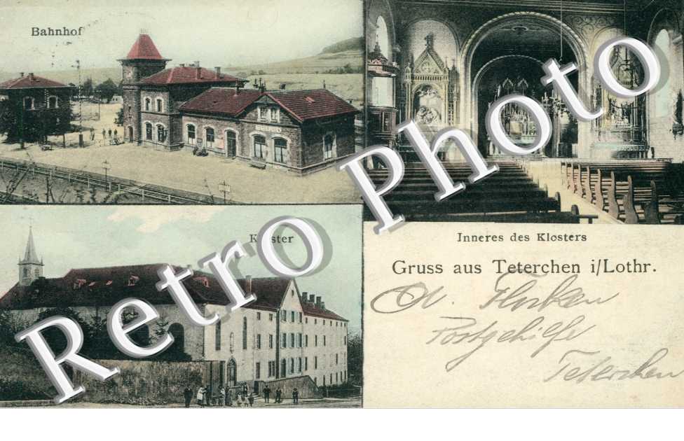 bahnhof, kloster, inneres des klosters