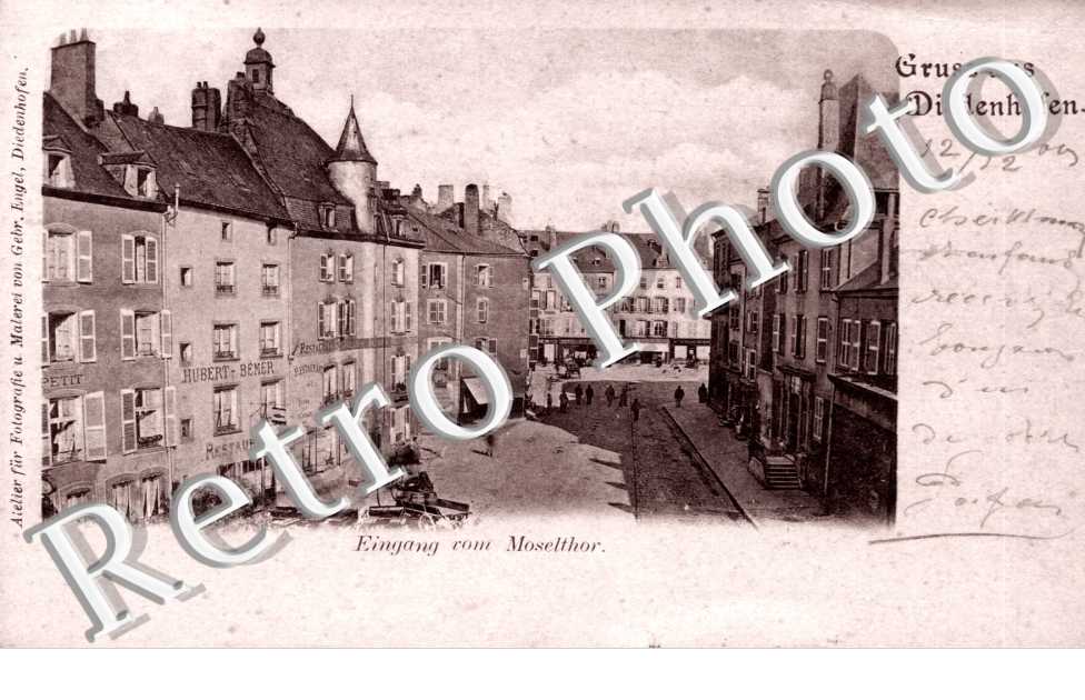 Eingang vom Moselthor (1900)
