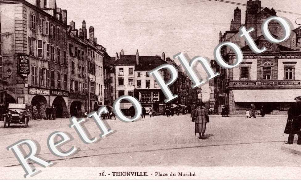 place du Marché en 1922