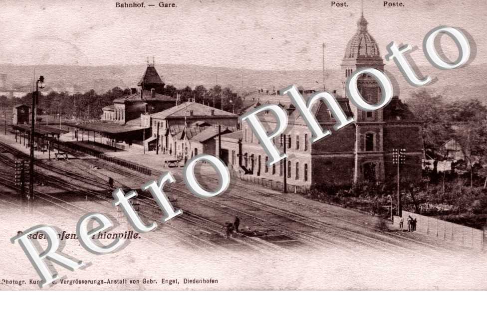 la gare et la poste