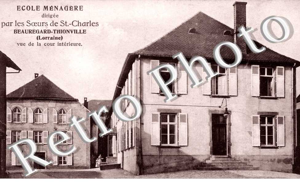 Ecole ménagère dirigée par les sœurs de Saint-Charles BEAUREGARD